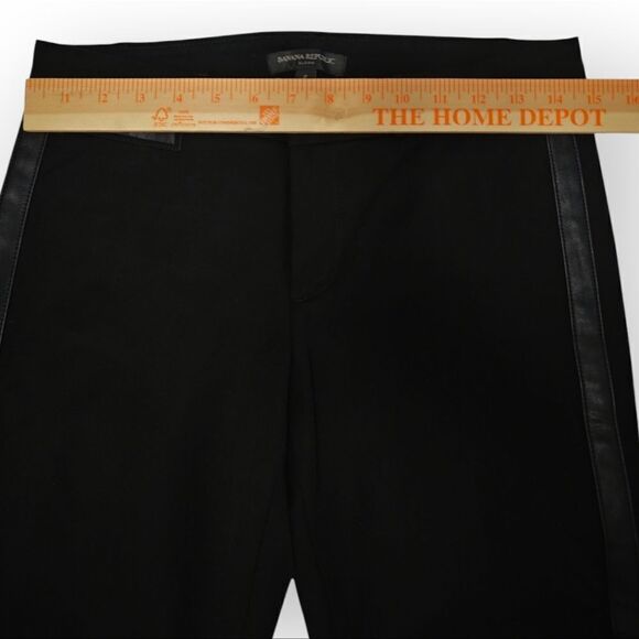 NWT BANANA REPUBLIC SLOAN BLACK SLIM ANKLE FIT STRETCH PANTS SIZE 2 - Picture 6 of 11